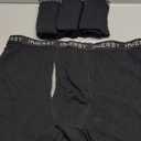 INNERSY Men's Big and Tall Boxer Briefs Cotton Moisture Wicking Underwear 4-Pack XL