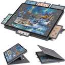 Becko US 1000 Piece Tilting Puzzle Board with 2-in-1 Designed Stand & Cover