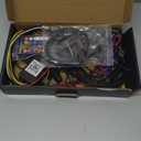 8PCS Motorcycle RGB LED Light Kits with APP/RF Remote, Multicolor Underglow Lights with Brake Turn Signal, 12V Waterproof Dual Zone Strip for Sport Bike, Cruiser, Street & Dirt Motorcycle