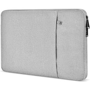 17 inch Laptop Sleeve Case for HP 17.3 Laptop, HP Pavilion 17, HP Envy 17, ASUS Vivobook 17, Acer Chromebook 17, Dell Inspiron 17, Lenovo IdeaPad 17, Water-Resistant 17.3 Computer Carrying Bag, (Grey)