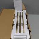 UME 3 Pack Cordless Table Lamp, Battery Operated Lamp - Portable Waterproof Rechargeable Table Lamp w/ 3 Color Temps & Stepless Dimming for Dinner, Desk, Cafe, Outdoor (Brushed Gold)