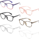 MIGSIR Blue Light Blocking Glasses for Computer Gaming, Fashion Fake Anti Eye Strain Eyeglasses for Women Men