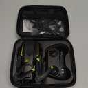 Drone with Camera, Dual 720HD, Drone for Kids with Cool Lights, Gestures Control, Vertical Shooting, Waypoint Flight, Gravity Control, 3D Flip, 3-Speeds, Drones for Adults, Beginners, Kids (Black)