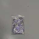 uxcell 2 Yards 3 Rows Rhinestone Chain, 8.5mm Bling Crystal Close Claw Chain Trim for DIY Jewelry, Clothing, Bags, Shoe Decoration (Silver, Sapphire Blue, White)