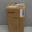 AIKE Wall Mount Liquid Soap Dispenser, 27oz Large Capacity with Extended Pump for Commercial Bathrooms,AK1008(Silver)