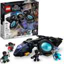 LEGO Marvel Shuri's Sunbird, Black Panther Aircraft Buildable Toy Vehicle for Kids, 76211 Wakanda Forever Set, Avengers Superheroes Gift Idea