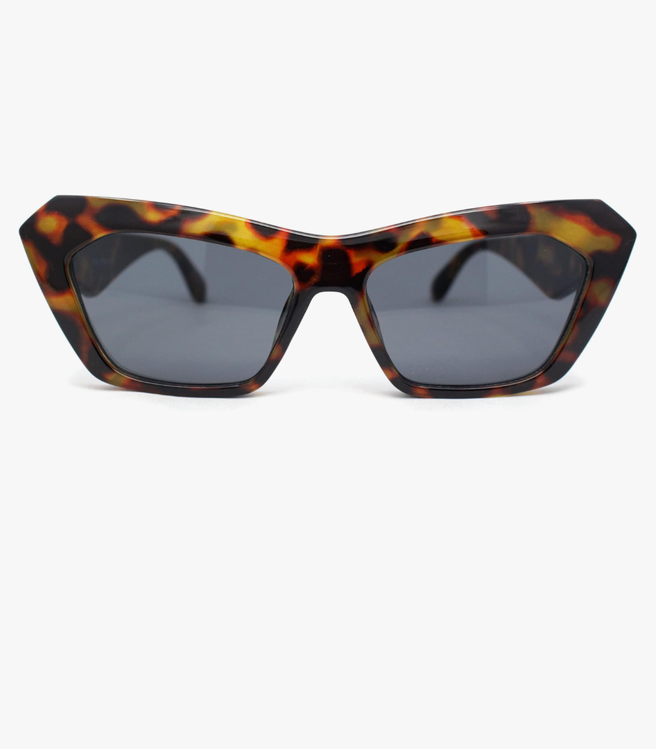 SA106 Womens Mod Thick Plastic Cat Eye Oversized Fashion Sunglasses