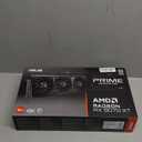 ASUS Prime Radeon RX 9070 XT OC Edition Graphics Card (PCIe 5.0, HDMI/DP 2.1, 2.5-Slot Design, axial-tech Fans, Dual Ball Fan Bearings, Dual BIOS, GPU Guard)