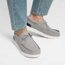 Bruno Marc Men's Slip-on Loafers Casual Boat Shoes (Gray)