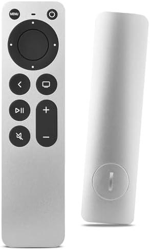 Replacement Remote Control for All Apple TVs: for Apple 4K/ Gen 1 2 3 4/ HD A2169 A1842 A1625 A1427 A1469 A1378 A1218 with TV Control Function