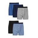 Hanes Men's 5-Pack Comfortsoft Boxer with ComfortFlex Waistbands, Assorted, Size S