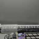 88 Key Piano Keyboard, Semi Weighted Electronic Digital Piano with Music Stand, Power Supply, Sustain Pedal, Bluetooth, Stand, MIDI, for Beginner at Home, Stage