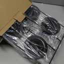 2 Pack Popover Pans, 12 Cups Nonstick Muffin Cupcake Pan, Carbon Steel Round Cheesecake Tin Bakeware Mould for Oven Baking, Muffins, Quiches, Pudding Cakes