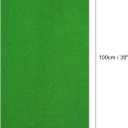 MECCANIXITY Artificial Model Grass Mat 16 Inch x 39 Inch Artificial Grass Turf Realistic Fake Grass Decor for Model Trains Scenery Craft Lawn Garden Decoration, Medium Green