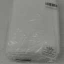 GLAMBURG Ultra Soft 6-Piece Hand Towel Set 16x28-100% Ringspun Cotton - Durable & Highly Absorbent Hand Towels - Ideal for use in Bathroom, Kitchen, Gym, Spa & General Cleaning - White