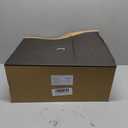 PERMO Transitional Double Sconce Indoor 2 Lights Sconces Black Wall Lighting with White Textile Fabric Square Shade Wall Sconces for Bedroom Bedside Living Room