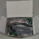 NHOPEEW Dash Cam Front and Rear Inside, 4 Channel Dash Cam 3" IPS Screen Front and Back with 8 IR Night Vision Lights, Loop Recording, 24 Hours Recording, G-Sensor, Reverse Help