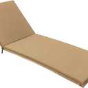 Elehealthy Outdoor Chaise Lounge Chair Cushion 76 x 22.8 x 2.4 Inches