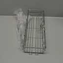 YUOROS Shower Caddy Hanging, 304 Stainless Steel Showers Organizer Rack for Chair Bench for Elderly Seniors Disabled Handicap (12"L4.5"W8.2"H)