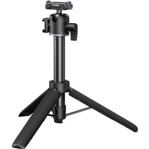 SmallRig Action Camera Selfie Stick Tripod, 7.8-21.6in Extendable, 360 Ball Head, Cold Shoe Mount, Quick Release Adapter for DJI Action 5 Pro/4, 1/4-20" Screw for Hero 13/12/11, Webcam - 5435