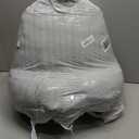 Blissful Diary Reading Pillow for Sitting in Bed, Flannel Back Pillow Bed Sitting Up for Adult & Children, Backrest Cushion for Sit Up in Couch or Floor, Dorm Essentials, Dark Gray