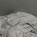 Threadmill Egyptian Cotton Queen Sheet Set | 100% Certified Egyptian Cotton Bed Sheets for Queen Size Bed | Queen Sheet Set with Deep Pocket | Soft Cooling Damask Jacquard Bedding Set | Light Grey