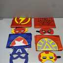 Superhero Capes and Mask for Kids Costumes for Boys Superhero Toys for Kids Cape Dress up Halloween Christmas Boy Gifts