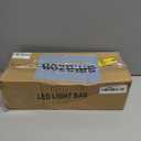 Chelhead UTV Led Light Bar, 11 Inch Single Row Yellow Spot Led Off Road Driving Lights Compatible with RZR XP Turbo, Can Am Maverick X3, Yamaha, Tractor for Hood, Bumper, Grille Lights