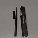 Gentlehomme - Men's 2-in-1 Eyebrow Brush & Pencil - Shape, Define & Fill In - Ultra-Thin, Long-Lasting Black - Vegan