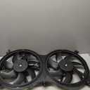 Dual Radiator Fan with Control Module Replacement for Pathfinder 2013-2017 Replacement for QX60 2014-2019 Replacement for JX35 2013 Replacement for 621-586 621586 214813JA2E NI3115149