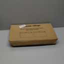 Black Lamp Shades Set of 2, Large Rectangle Lampshades Replacement, 16"L x 8"W x 10"H, Fabric Lamp Shade for Table Lamps Floor Lamps, Spider, Harp Holders Included, Easy Assembly Required