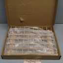 New Brothread 60 Spools Wooden Thread Rack/Thread Holder Organizer with Hanging Hooks for Embroidery Quilting and Sewing Threads