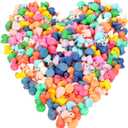 260Pcs Mini Resin Ducks,Miniature Figures Fairy Garden Duck,Tiny Resin Duck for Home Hide Prank Game Dollhouse Decor Aquarium Potted Miniature Landscape Ornament, Mini Multicolor 260PCS