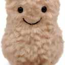 Plush Peanut Soft Toy, 6" Soft Stuffed Peanuts Plush Doll with Legs, Peanut Plushies Pillow Gifts for Kids Girlfriend Birthday