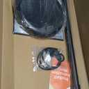 Sign Stands for Display, 8.5 x 11 Inches Adjustable Sign Holder Stand, Floor Sign Standing Display Snap Open Sign Frame for Vertical & Horizontal View Displayed Poster Holder (1 Pack Square)