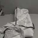 Natural Linen Back Tab Curtains 84 Inch Length for Living Room 2 Panel Pocket Drape Light Filtering Semi Sheer Neutral Country Rustic Farmhouse Boho Curtain Bedroom Muslin Look Ivory Cream Colored