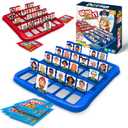 Classic Character Guessing Board Game for Kids Ages 3 and Up – Who is It? – Two-Player Logic Deduction Game to Boost Cognitive Skills, Family Fun – Travel Friendly Educational Toy
