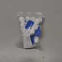 Water Purifier Stop Valve, 3/8" Push-to-Connect Fitting for Water Purifier PE Tube, Push-to-Connect Pipe Fitting, Compatible with RO Water Filtration, Pre-Purifier, Refrigerator Plastic Adapter (5PCS)