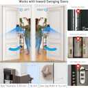 Anti Theft Ring Doorbell Mount: Metal Ring Apartment Door Mount Blink Doorbell Camera Holder No Drill - Renter Friendly Ring Doorbell Mount No Damage