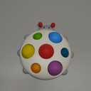 LiKee Fidget Popper Sensory Baby Toys for 10+ Months, Christmas Stocking Stuffers Push and Popping Busy Board, Montessori Toys for 1+ Years Old, Airplane Car Travel Toy for Toddlers 1-3 Stress Relief