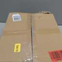 Vanity Stool Chair, Faux Fur Ottoman Foot Stool with Metal Legs & Adjustable Black Feet, Flip Top Storage Makeup Stool with Soft Padded Seat, Foot Rest for Makeup Room Bedroom, Cow