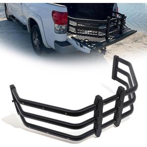 Truck Bed Extender for Toyota Tundra 2007-2026, Tailgate Mount Cargo Extension, Fold-in/Fold-Out Pickup Storage