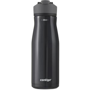 Contigo AUTOSEAL Licorice 32oz Water Bottle Ideal for biking cycling sports and outdoor excursions (32oz (Single Pack))