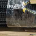 Black Hardware Cloth 1/2 inch 48 x 100 ft 19-Gange PVC Coated Wire Mesh Roll,Black Chicken Wire Fencing,Garden Fencing,Snake Fence, Welded Wire Mesh Fene Roll,Gopher Wire mesh