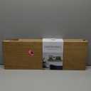 FLOATING SHELF BROWN COLOR DIMENSIONS 24 BY 8.5 BY 3
