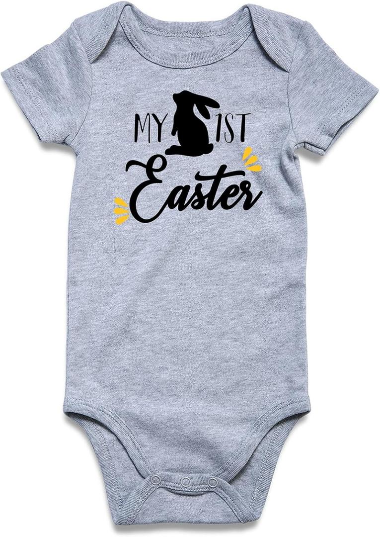 Vieille Baby Boys Girls Bodysuit Short Sleeve Romper Jumpsuit Outfit 0-12 Months Size 70