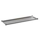 Flash Furniture Woodford Galvanized Under Shelf for Prep and Work Tables - Adjustable Lower Shelf for 24" x 60" Stainless Steel Tables