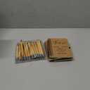 Glenmal 30 Pcs Thank You Gift Set Include Spiral Inspirational Notebooks Retractable Motivational Pens Employee Appreciation Gift Bulk Ruled Kraft Notebook Bamboo Thank You Pen for Teacher Coworker