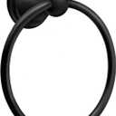 Moen DN8486BL Preston Towel Ring, Matte Black