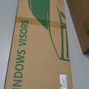 MUCO Rain Guards Visor Side Window Deflector 4Pcs for Wrangler JL 2018-2023;Gladiator 2020-2023-Rain Guards for Car Windows Visors,Car Accessories